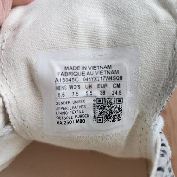 ⭐Converse Chuck 70 National Suede Snake Print Platform 7.5 Womens Shoes A15045C⭐ - Picture 14 of 14